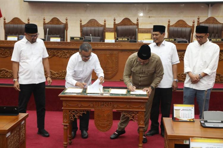 KUA/PPAS APBD 2025 Kota Batam Senilai Rp 4,1 Triliun Disahkan DPRD