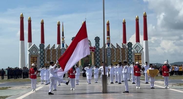Upacara HUT RI ke-79 di Karimun Berlangsung Lancar dan Khidmat