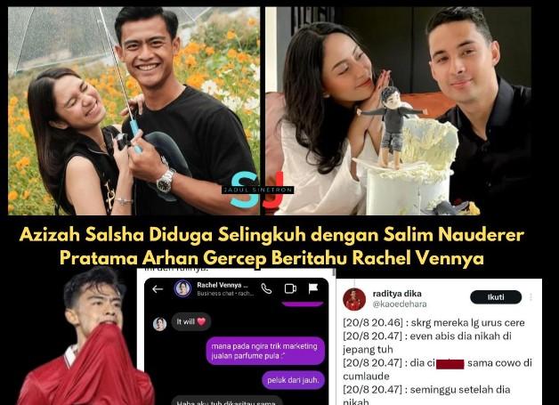 Azizah Salsha Buka Suara Soal Isu Perselingkuhan, Buat Pengakuan Melalui Status Medsos