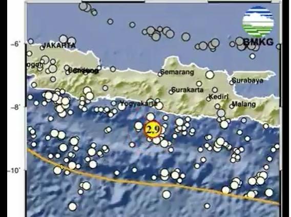 Gempa Bermagnitudo 5,8 Guncang Laut Selatan Yogyakarta, Terasa hingga Jawa Timur dan Jawa Barat
