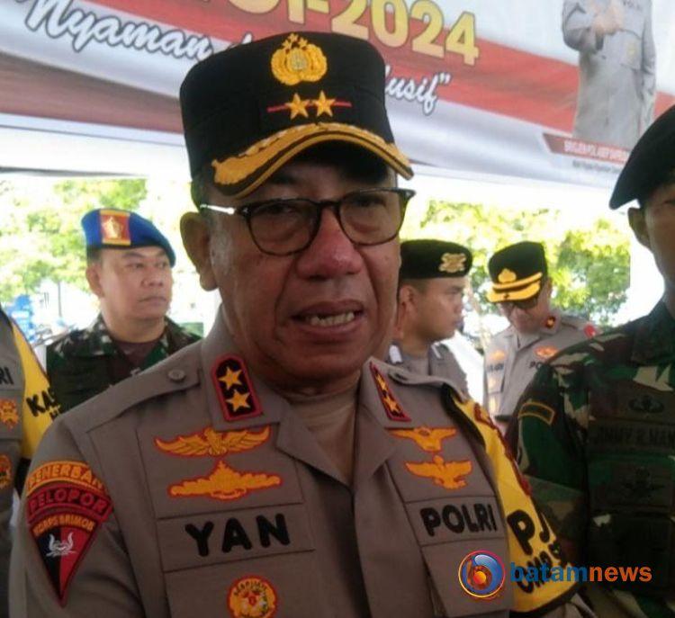 Polda Kepri Gelar Apel Pasukan Gabungan `Mantap Praja 2024` untuk Pengamanan Pilkada
