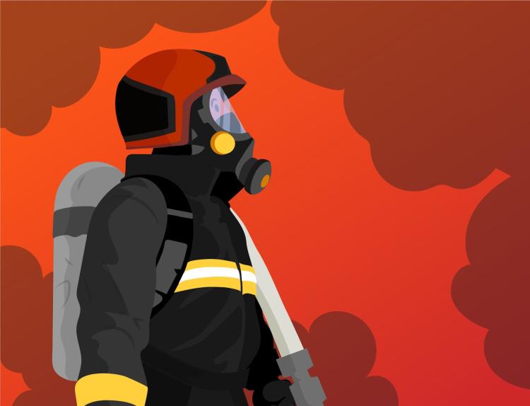 Rumah di Perum Kenangan Jaya I Tanjungpinang Terbakar, Pemilik Alami Luka Bakar Akibat Korsleting Listrik