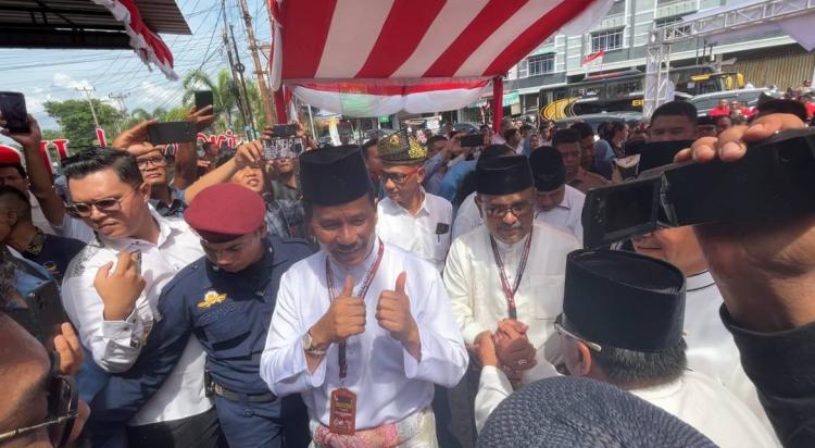 Muhammad Rudi-Aunur Rafiq Resmi Daftar ke KPU Kepri, Ini Dukungan Partai dan Tahapan Selanjutnya