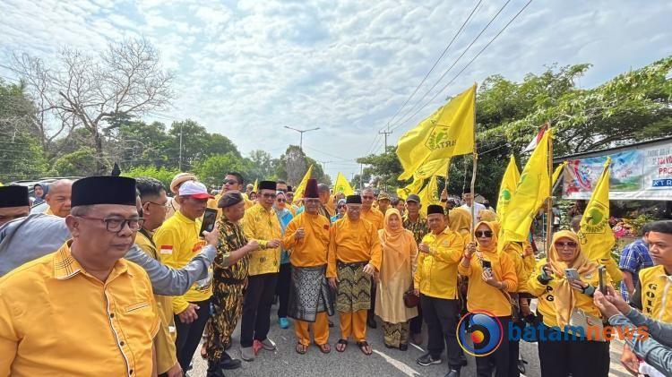 Pasangan Firman-Ery Resmi Daftarkan Diri ke KPU Karimun untuk Pilkada 2024