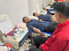 PLN Batam Gelar Donor Darah Bersama PMI, Kumpulkan 61 Kantong Darah