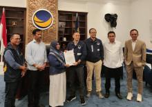 Sah! DPP Partai NasDem Resmi usung Rahma dan Riza Hafiz Calon Walikota dan Wakil Walikota Tanjungpinang 2024