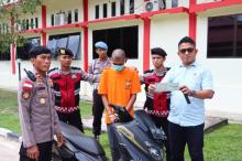 Polres Natuna Ungkap Kasus Penggelapan Motor, Tersangka Z Terancam 4 Tahun Penjara