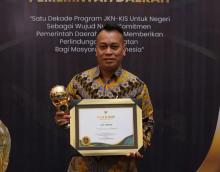 Lingga Raih Penghargaan UHC Awards 2024, Kepesertaan JKN Capai 98,39 Persen