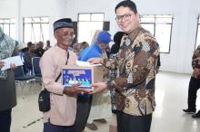 Peserta PKN Tingkat II Pemko Batam Gelar Program Peduli Lansia di Belakangpadang