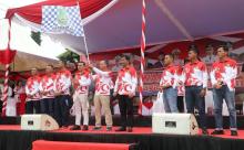 Pawai Pembangunan Meriahkan HUT ke-79 RI di Kota Batam
