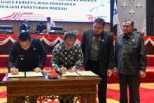 DPRD Kepri Sahkan Perda Penanggulangan Bencana dan APBD-P 2024