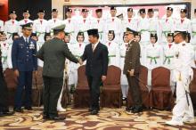 Pasukan Pengibar Bendera Kota Batam Tahun 2024, Resmi Dikukuhkan untuk Bertugas di HUT RI