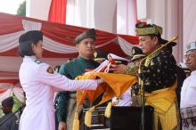 Gubernur Ansar Irup Peringatan HUT ke-79 RI Tingkat Provinsi Kepri, Ajak Wujudkan Nusantara Baru, Indonesia Maju 