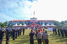 Pj Wali Kota Tanjungpinang Ikuti Upacara Detik-Detik Proklamasi RI ke-79 di IKN Secara Virtual