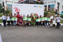 PLN Batam Rayakan HUT RI ke-79 dengan Upacara Bendera dan Bantuan BPJS untuk Masyarakat