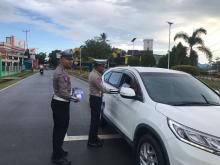 Satlantas Polres Lingga Sosialisasikan Keselamatan Berlalu Lintas kepada Pelajar dan Pengguna Jalan