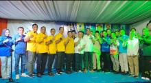 Nizar-Novrizal Usung Visi Lingga Bersinar dalam Deklarasi Pencalonan Pilkada 2024