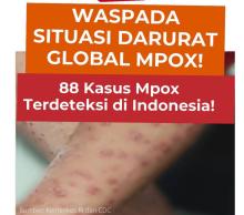 WHO Laporkan 99 Ribu Kasus Mpox, Dinas Kesehatan Batam Siaga