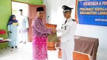 Bupati Lingga Lantik Sukma Sembada sebagai Penjabat Kepala Desa Panggak Darat