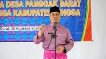 Bupati Nizar Titipkan Dua Tugas Utama ke Pj Kades Panggak Darat Sukma Sembada
