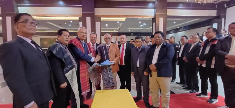 BTN Batam Kukuhkan Pengurus Baru dan Rayakan HUT ke-25 di Golden Prawn