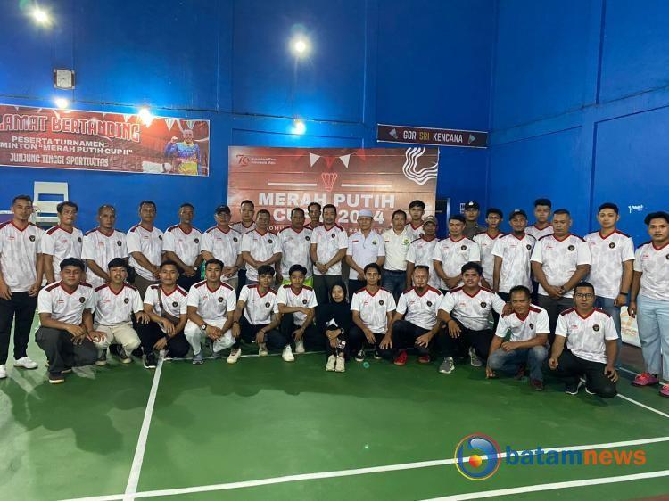 Turnamen Bulutangkis Merah Putih Cup II Resmi Digelar di Lingga, 44 Pasangan Ganda Siap Bersaing