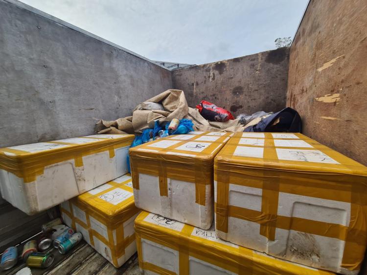 300 Liter Minyak Tanah Bersubsidi yang Diamankan Ditpolairud Polda Kepri di Batam Berasal dari Lingga