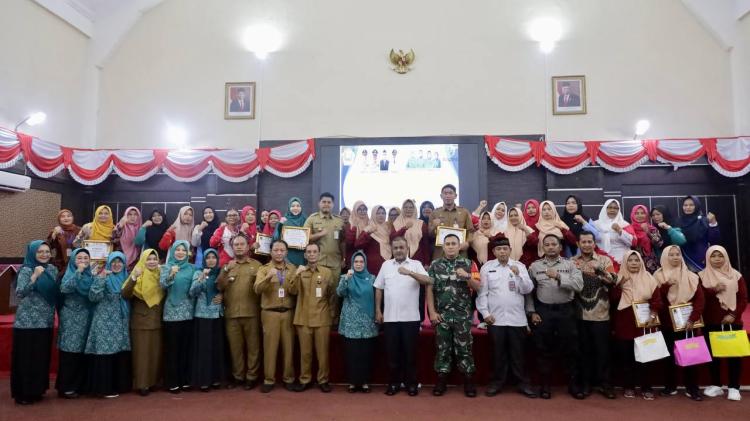 Bupati Rafiq Buka Jambore Kader Posyandu di Karimun, Titip Pesan Khusus