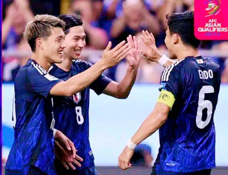 Jepang Hancurkan Tiongkok 7-0 di Kualifikasi Piala Dunia 2026 Zona Asia