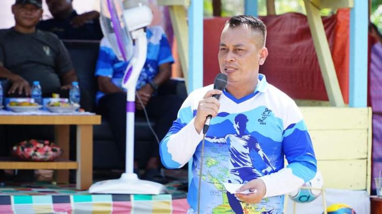 Bupati Lingga Muhammad Nizar Buka Turnamen Sepakbola Penaah Cup II, 64 Tim Siap Bertanding