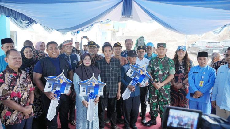 BP Batam Serahkan Rumah Baru Tanjung Banun, Warga Rempang Ucapkan Syukur