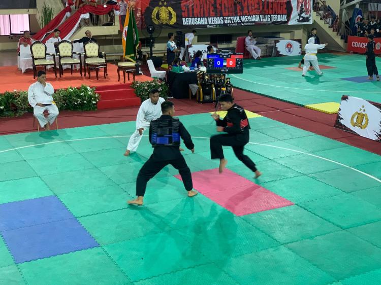 Tim Pencak Silat Polda Kepri Raih 3 Medali Perunggu di Turnamen Kapolri Cup 2 2024