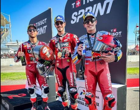 Francesco Bagnaia Juara Sprint Race MotoGP Mandalika 2024, Klasemen MotoGP Berubah