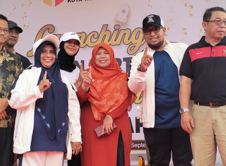 Rahma dan Rizha Hafiz Ajak Warga Tanjungpinang Jaga Persatuan dalam Pilkada 2024
