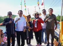 Gubernur Ansar Resmikan Jembatan Penghubung Subang Mas - Air Raja Kota Batam
