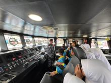 Naval Base Open Day TNI AL di Karimun: Ratusan Pelajar Antusias Kenali Alutsista