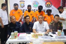 Ditresnarkoba Polda Kepri Musnahkan 948,58 Gram Sabu Hasil Tangkapan Juli-Agustus 2024 di Batam