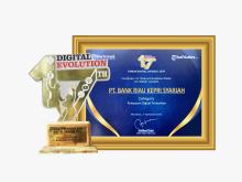 BRK Syariah Raih Penghargaan Tribun Award 2024 Kategori Pelayanan Digital Perbankan