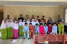 Polsek Daik Lingga Terima Kunjungan Edutrip dari SDIT Almadani, Perkuat Hubungan Polisi dengan Anak-Anak