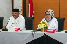 Hari Pertama Menjabat, Plt Gubernur Kepri Marlin Agustina Pimpin Rapat OPD Bahas Inflasi dan Kemiskinan