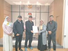 Paslon Rahma-Rizha Hafiz Serahkan Laporan Awal Dana Kampanye Tepat Waktu ke KPU Tanjungpinang