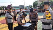 Kapolresta Tanjungpinang Pimpin Sertijab 9 Personel, Siapkan Diri Hadapi Pilkada 2024
