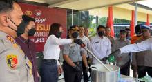 Polres Karimun Musnahkan 2,5 Kilogram Sabu-Sabu, Tersangka Diduga Bagian dari Jaringan Internasional