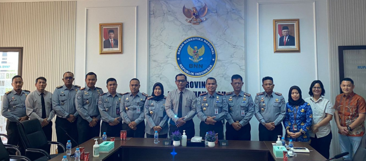 Kalapas Batam dan BNNP Kepri Perkuat Sinergi Wujudkan Pemasyarakatan Bebas Narkoba