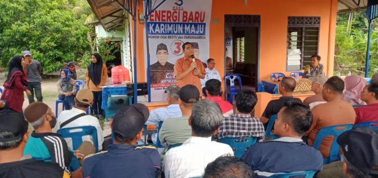 Pasangan BaRA Nomor Urut 3 Paparkan Program Unggulan di Kampanye Pulau Kundur untuk Tingkatkan PAD dan Buka Ribuan Lapangan Kerja