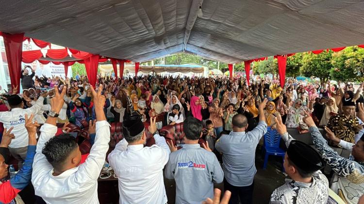Kampanye di Karimun Dipadati Warga, HMR-AURA Serukan Perubahan Terbaik untuk Kepri
