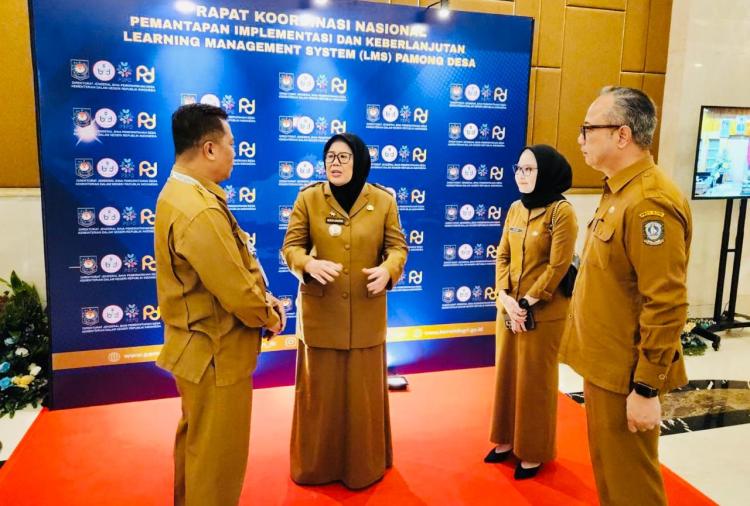 Plt. Gubernur Kepri Marlin Agustina Hadiri Rakornas LMS Kemendagri: Dorong Kemandirian Desa Menuju Indonesia Emas 2024