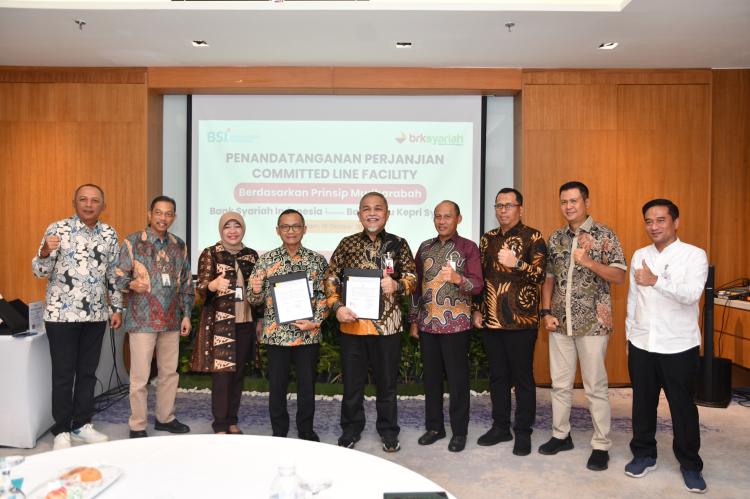 Kolaborasi Dengan BSI, BRK Syariah Teken Perjanjian Committed Line Facility
