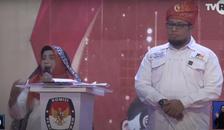 Debat Pertama Calon Wali Kota Tanjungpinang: Visi dan Misi Rahma - Rizha Hafiz