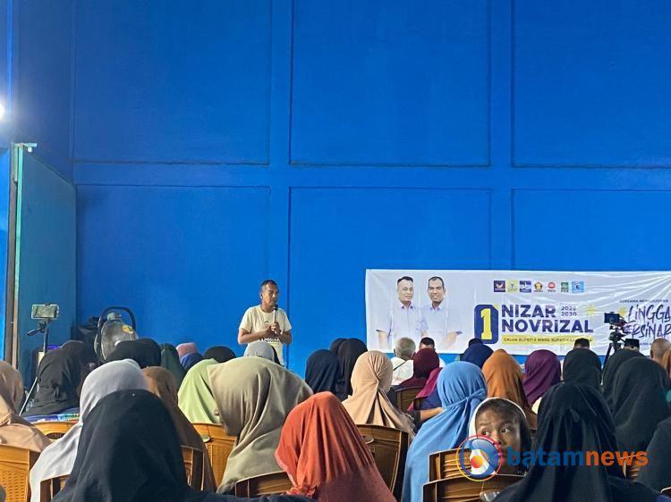 Paslon Nizar-Novrizal Soroti Pembangunan Akses Jalan Pendakian Bukit Permata di Desa Panggak Darat